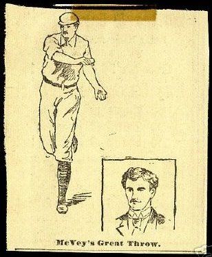 1894 Baseball Thrills Cal McVey